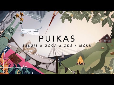 ZEĻĢIS x goča x Ods x Mickeen - PUIKAS (Official Audio)