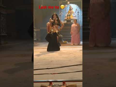 Me naagin naagin Hindi Song shot with Naagin Serial Shooting taim video shot ma ksm last me to 🫢😳