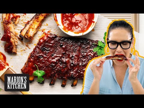 4-ingredient Spicy Pork Ribs Korean-Style - Marion's Kitchen