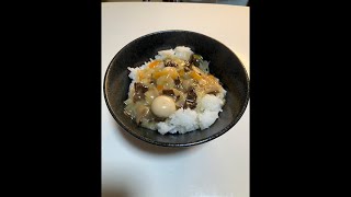 雑談生配信26年8月16日丼と日本酒飲む配信