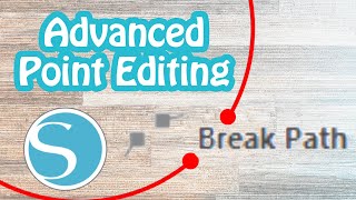 Using Break Path Point Editing | Silhouette Studio Tutorial