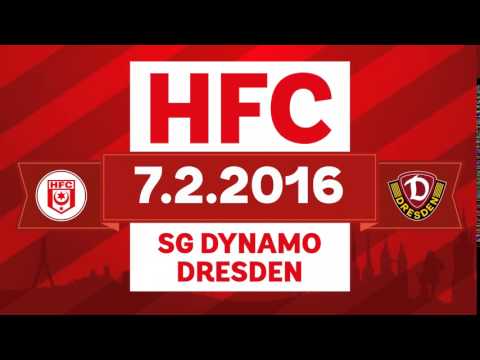 Spielankündigung Hallescher FC - SG Dynamo Dresden