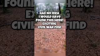 Had No Idea This Was Hiding Here ! Exciting Civil War Find ! #metaldetecting