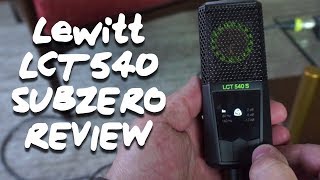 Video thumbnail for Lewitt LCT 540 Subzero vs Neumann TLM-103 by Booth Junkie