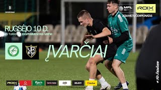 2026 m. ROIX MFL čempionatas | B divizionas | FK EKSPERIMENTAS - VRFM | ĮVARČIAI | 15 turas