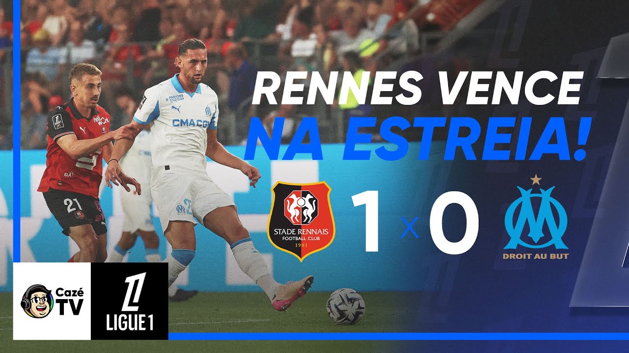 MELHORES MOMENTOS: RENNES 1 X 0 MARSEILLE | RODADA 1 | LIGUE 1 2025/26