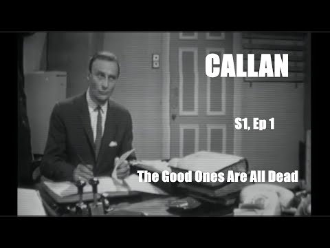 Callan (1967) Series 1, Ep1 "The Good Ones Are All Dead" (Anthony Valentine) TV drama, Full Episode