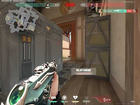 Valorant - 1vs3 CLUTCH to go to OVERTIME