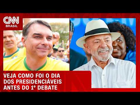 Confira a agenda dos presidenciáveis deste domingo (18) | CNN PRIME TIME