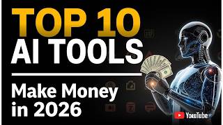 Top 10 AI Tools That Will Make You Rich in 2026