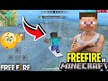 Free Fire in Minecraft 😨 || Free Fire Minecraft version || Minecraft Gameplay Tamil