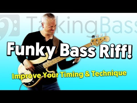 This Funky Bass Riff Will Improve Your Rhythm And Technique!
