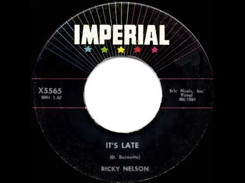 1959 HITS ARCHIVE: It’s Late - Ricky Nelson