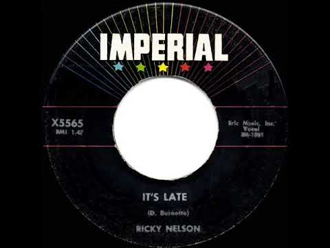 1959 HITS ARCHIVE: It’s Late - Ricky Nelson