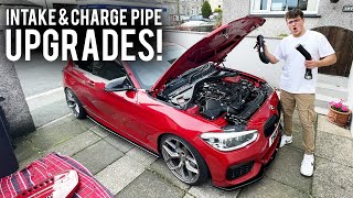 Intake & Charge pipe UPGRADES on my M140i 😮