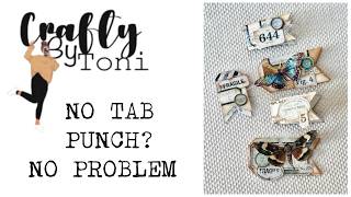 I Turned Tiny Scraps Into Beautiful Vintage Page Tabs (No Punch Needed!)