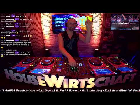 HouseWirtschaft Livestream - Richard im Studio