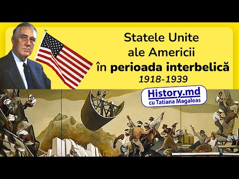 SUA în perioada interbelică. Marea criză economică din 1929-1933
