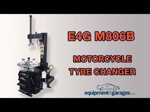 How to use our Motorcycle Tyre Changer! | M806B