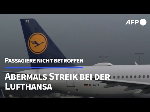 Lufthansa: Neuer Warnstreik des Bodenpersonals - Passagiere nicht betroffen | AFP