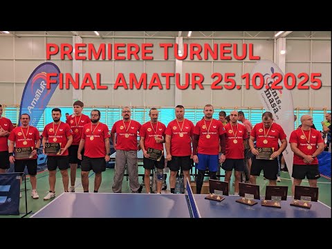 DESCHIDERE ȘI PREMIERE TURNEUL FINAL AMATUR JOSENI 25.10.2025