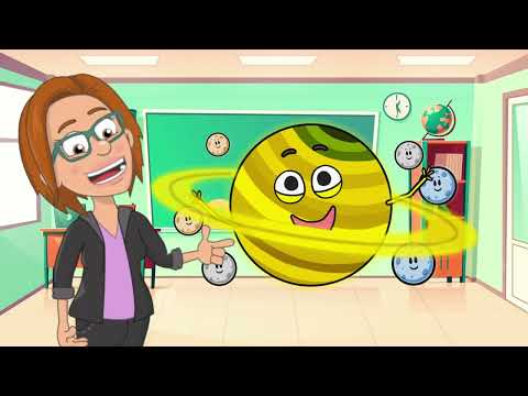 SOPHIA SATURN'S SPACE PARTY | Learn the Planets with Song and Dance!