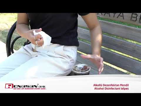 Renasan Disinfectant Alcohol Wipes