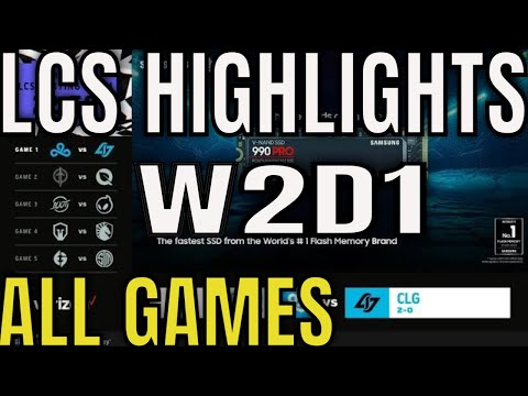 LCS Winter 2023 W2D1 Highlights ALL GAMES - CLG vs C9, FLY vs GG, DIG vs 100, IMT vs TL, TSM vs EG