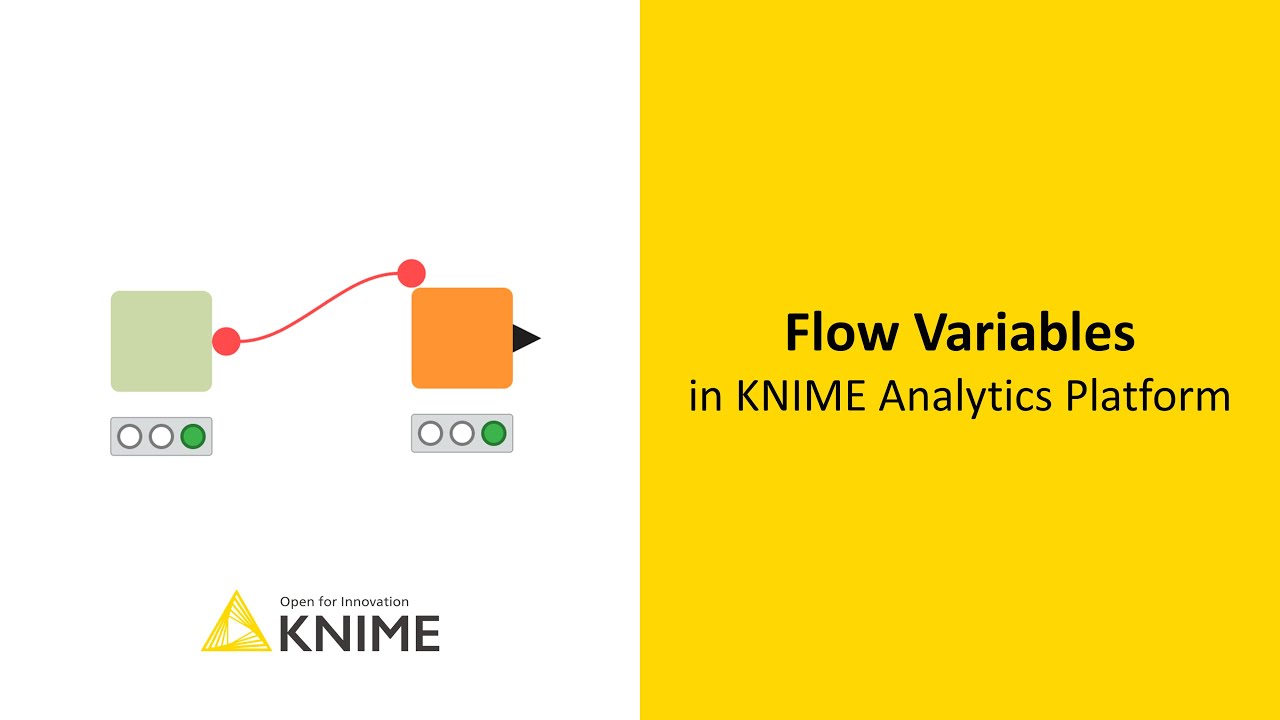 Flow Variables in KNIME Analytics Platform: Concept and Application