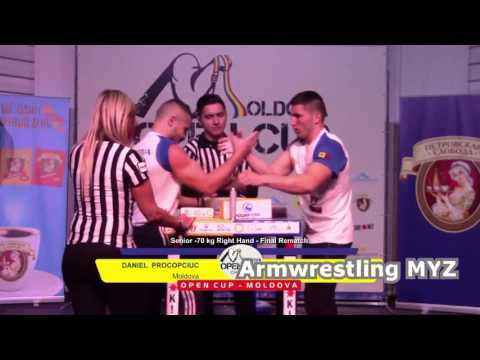 Arm Wrestling Senior 70 kg 2016 DANIEL PROCOPCIUC