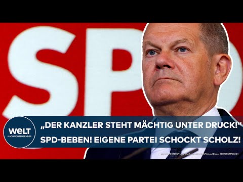 OLAF SCHOLZ: "Der Kanzler steht mächtig unter Druck!" Aufstand! SPD gleicht jetzt einem Pulverfass!