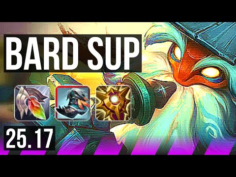 BARD & Jhin vs TAHM KENCH & Senna (SUP) | 3/3/22 | KR Master | 25.17