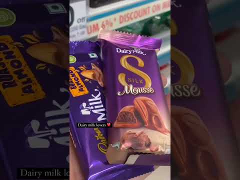 silk dairy milk chocolate mousse🍫 😋🤫
