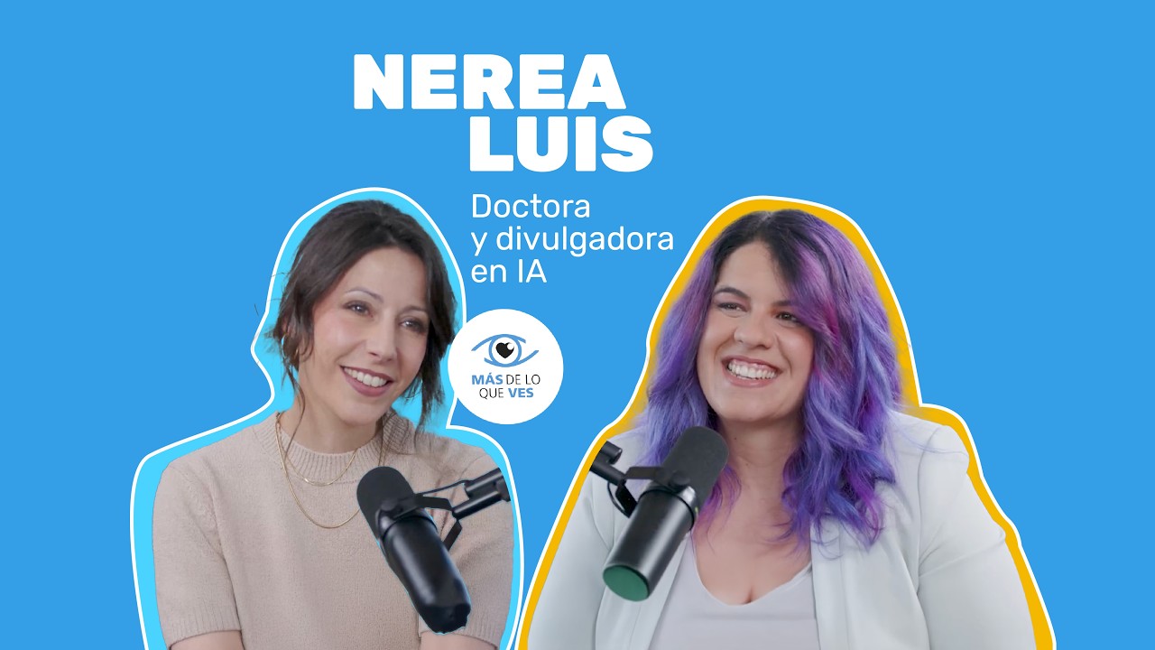 Videopòdcast en què la periodista Adriana Mourelos entrevista la doctora en IA Nerea Luis