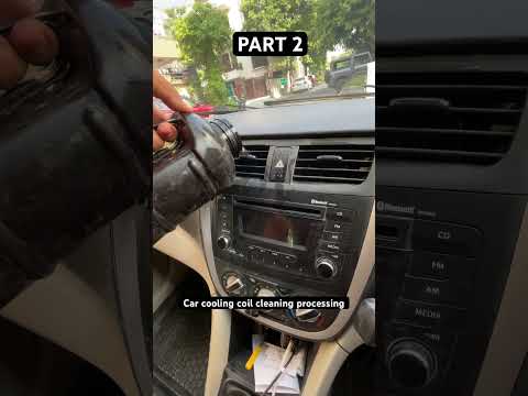 Car AC cooling coil ko कैसे साफ़ karen without removing dashboard at home #CarACCoolingCoilClean