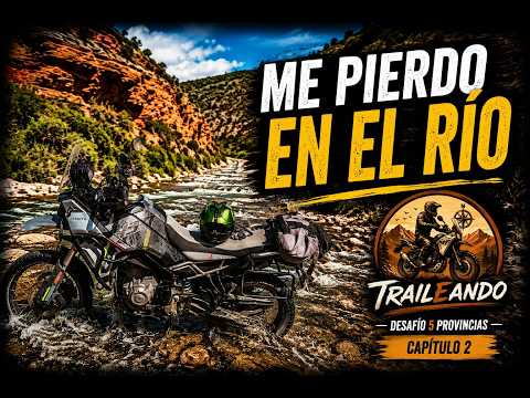 Nos metemos por el rio Copacabana, Cordoba con mi CFMOTO 450 MT- Desafío 5 provincias Capítulo 2