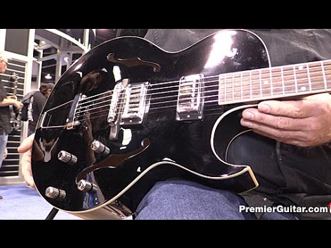 NAMM '16 - The Loar LH-1280-CBK Demo