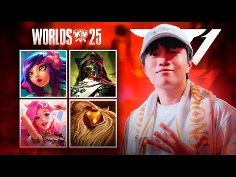 Everything KERIA did at WORLDS 2025 | GENIUS MONSTER 🏆 Highlights