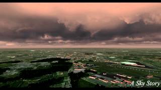 [FSX] Time Lapse Bordeaux - Night Environment V2