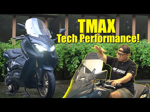 Yamaha TMAX Techmax Full Review