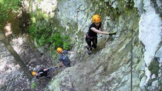 preview picture of video 'ferrata di drena - klettersteige drena'