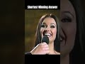 Winning Answer Of Miss Universe 2002 Oxana Fedorova Of Russia Missiniverse2002