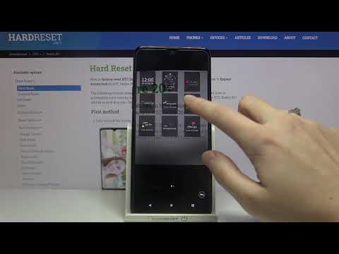 How to Manage Camera Watermark in HTC Desire 20+ - Customize Camera Watermark