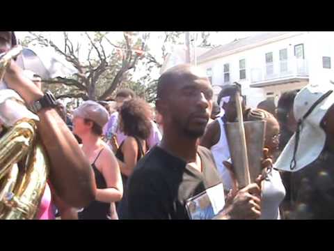 TBC Brass Band playing 'Anchor Man' for Goodfellas 2015 second line