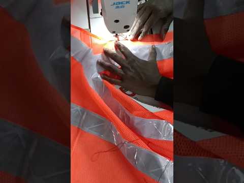 45 gsm orange fabric Reflective Safety Jacket for  construction