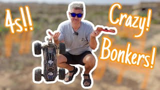 Bonkers RC fun!!!! - JLB Cheetah on 4s battery