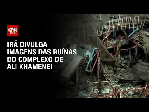 Irã divulga vídeo das ruínas do complexo de Ali Khamenei; veja imagens | CNN BRASIL