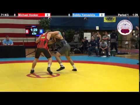 Dual #1 - GR 71 KG - Michael Hooker (Army) vs. Bobby Yamashita (Navy)