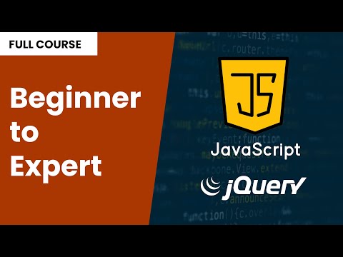 Learn JavaScript & jQuery - Complete Course For Beginners (Become A Master)