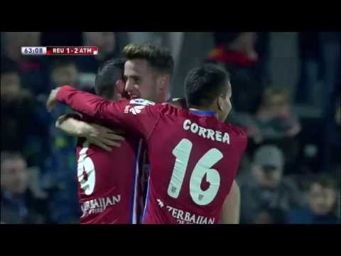 Gol de Saúl Ñíguez (1-2) CF Reus Deportiu - Atlético de Madrid